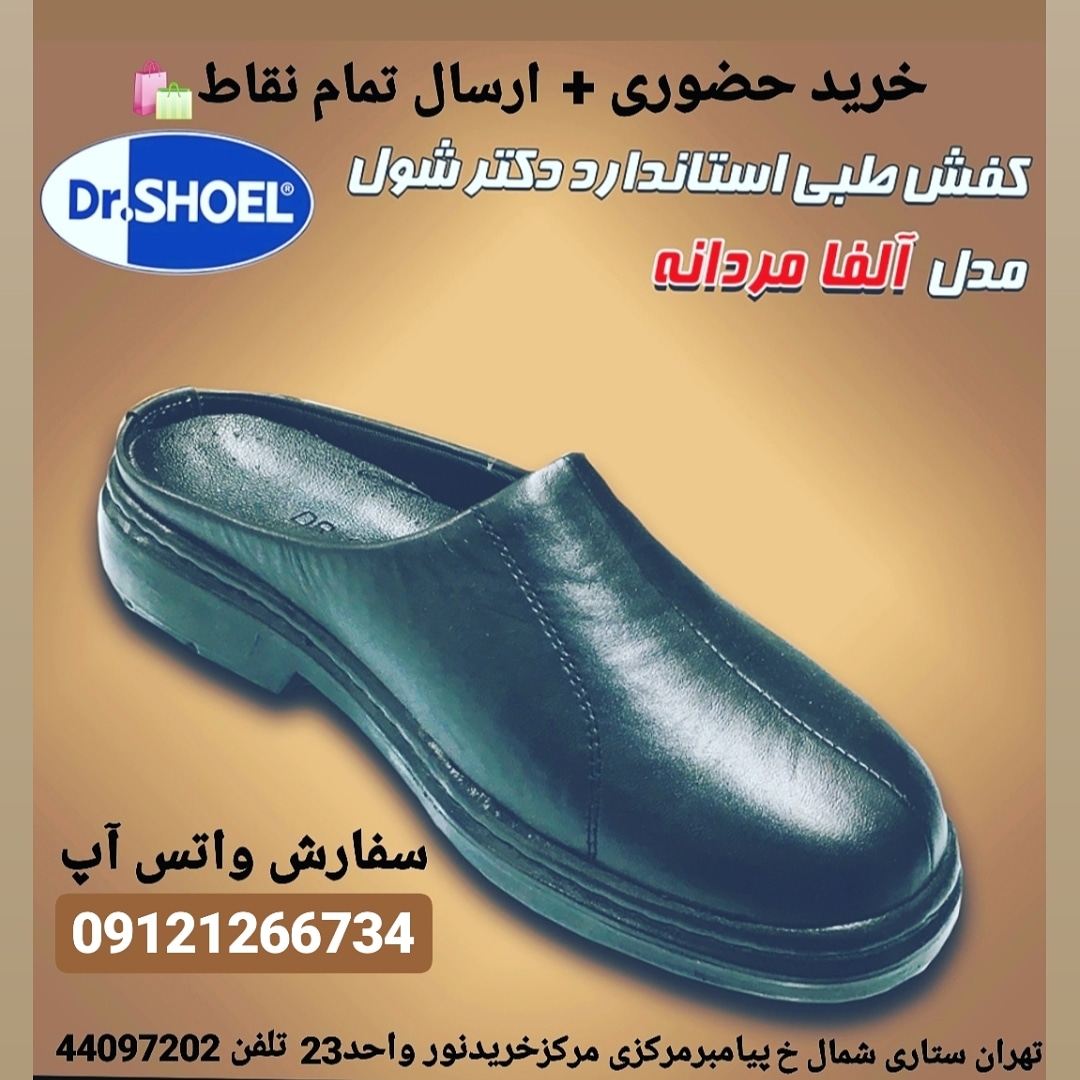 کفش طبی دکتر شول طرح آلفا مردانه